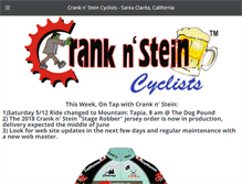 Tablet Screenshot of cranknstein.com